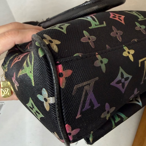 Black Multicolor Satchel - Picture 6 of 12